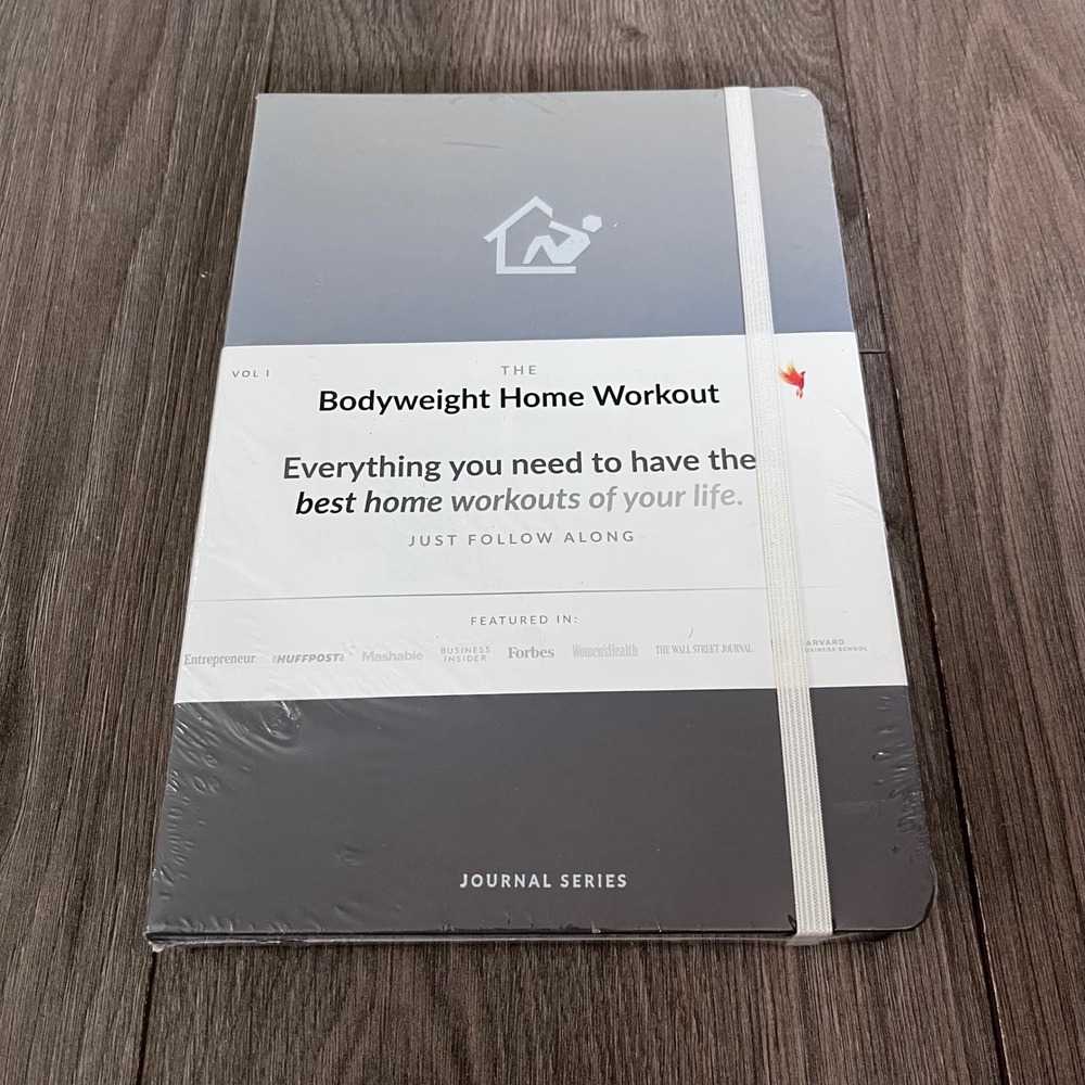 Habit Nest The Bodyweight Home Workout Journal Vol 1 Fitness Planner New Sealed